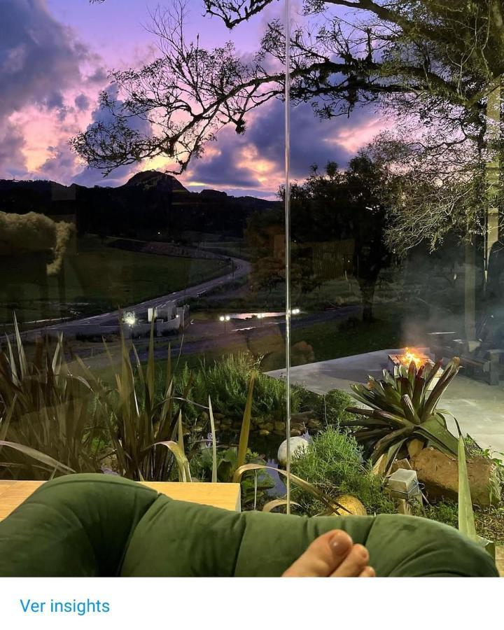 La Contemporanea Cabanas Prox A Cidade Vista Para Ponto Turistico 우루비시 외부 사진