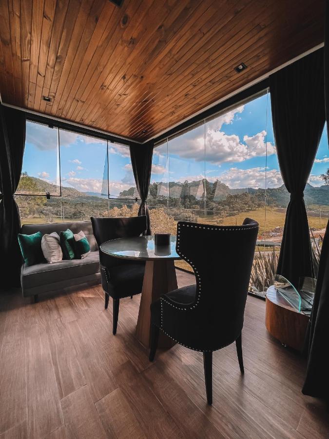 La Contemporanea Cabanas Prox A Cidade Vista Para Ponto Turistico 우루비시 외부 사진