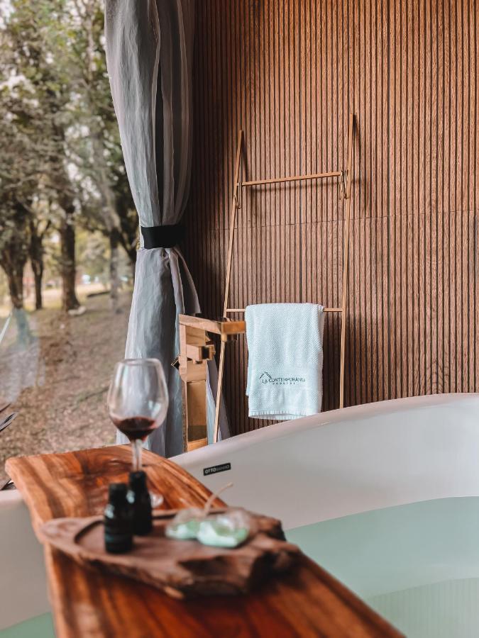 La Contemporanea Cabanas Prox A Cidade Vista Para Ponto Turistico 우루비시 외부 사진