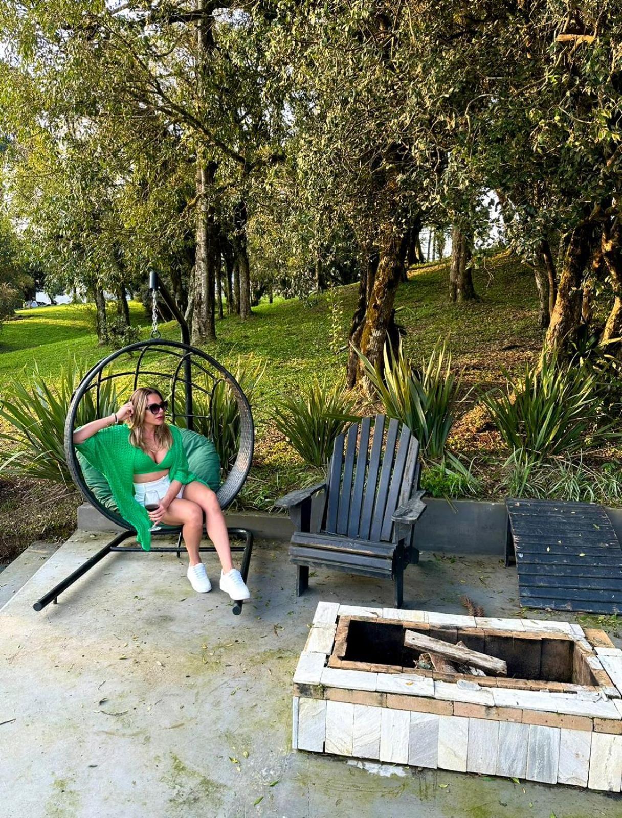 La Contemporanea Cabanas Prox A Cidade Vista Para Ponto Turistico 우루비시 외부 사진